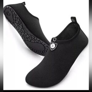 SIMARI Water Shoes Womens Mens 9- 9.5B Barefoot Unisex Aqua Socks Slip-on